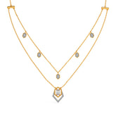 Swaying Beads Diamond Necklace